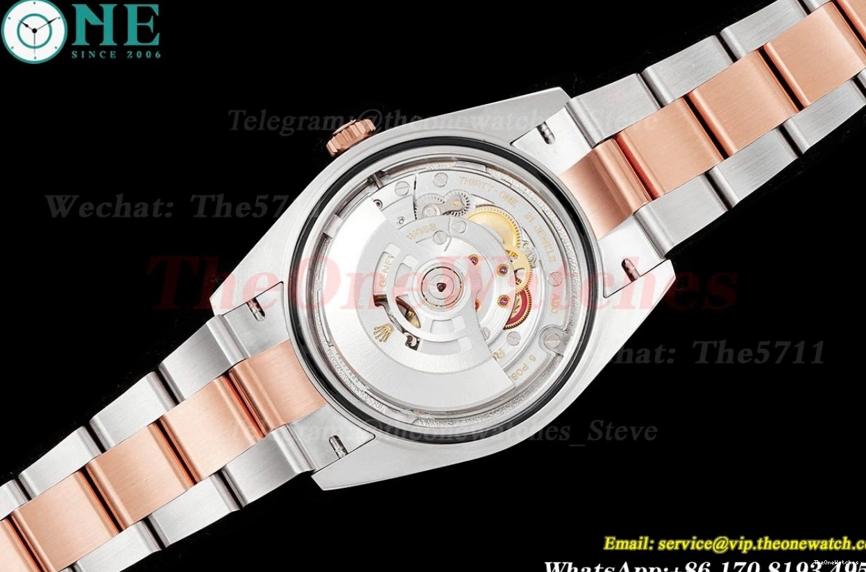 Datejust VR3235 Dia 904L SS RG 41mm 126331 King Rose Oyster 0519